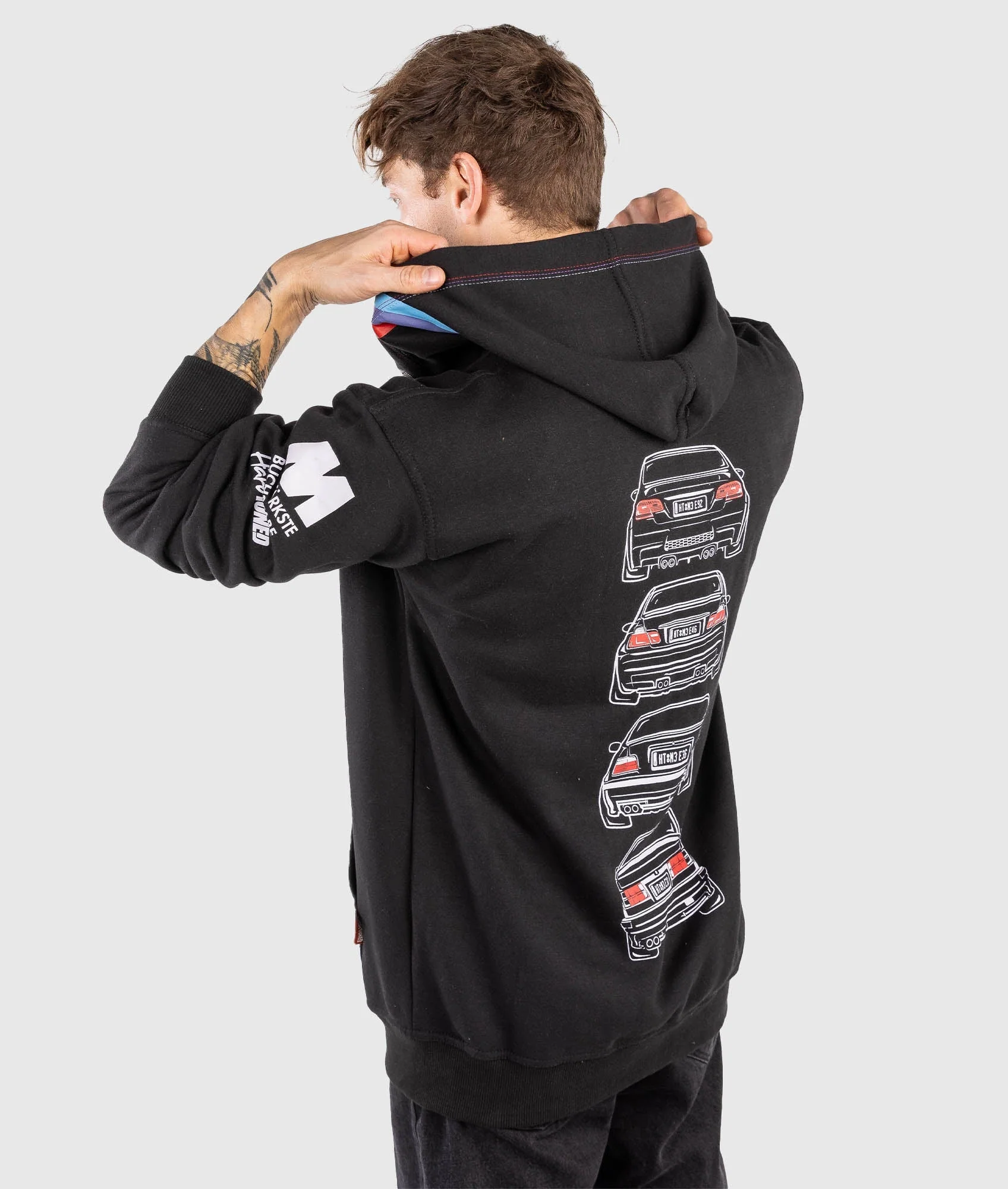 BMW M3 E92, E46, E36, E30 POWER Hoodie - Image 5
