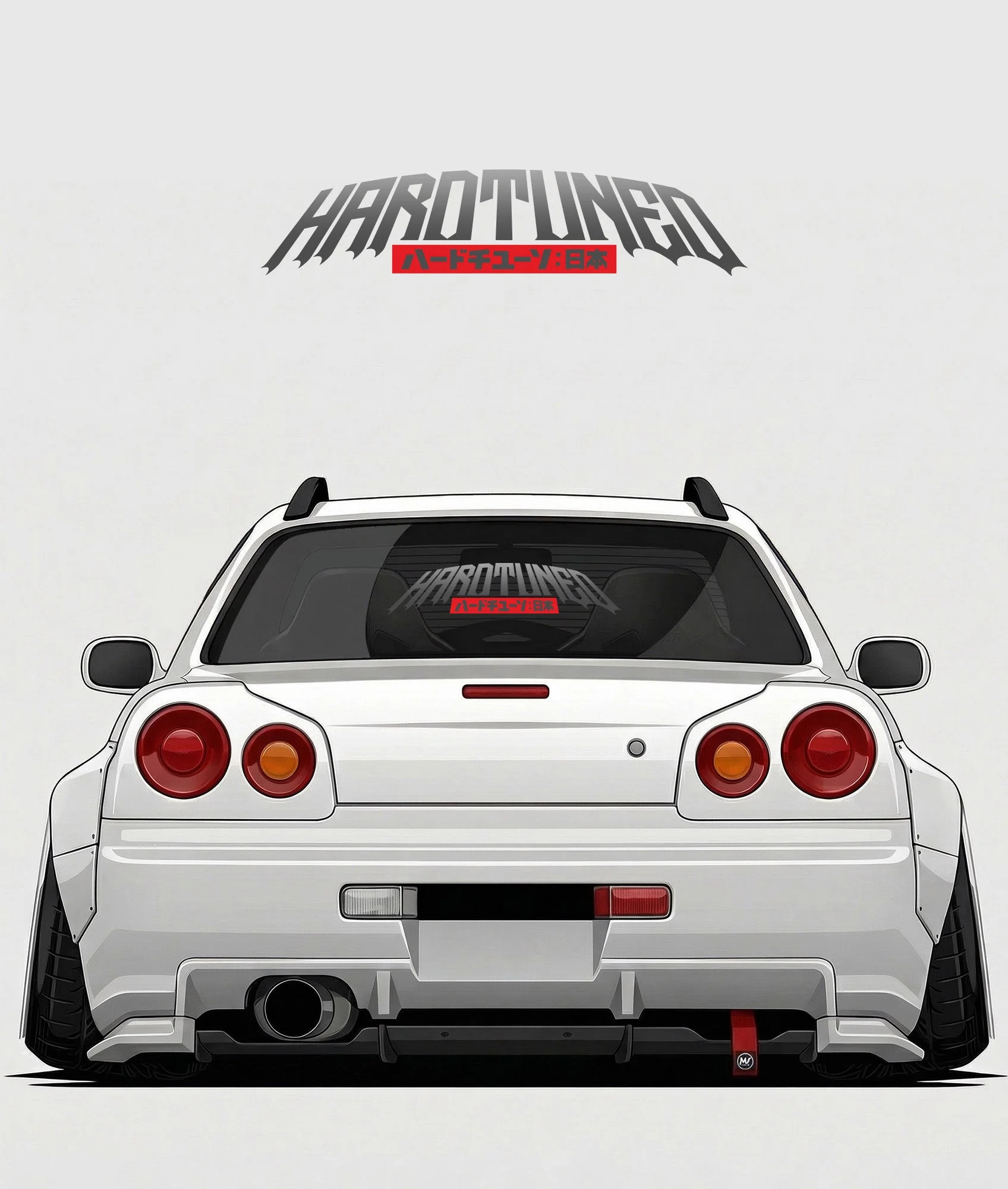 Hardtuned Arch Vinyl Sticker - Image 5