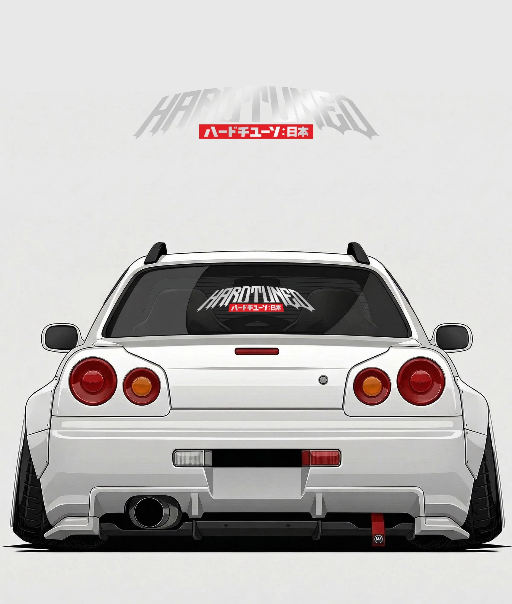Hardtuned Arch Vinyl Sticker - Image 6