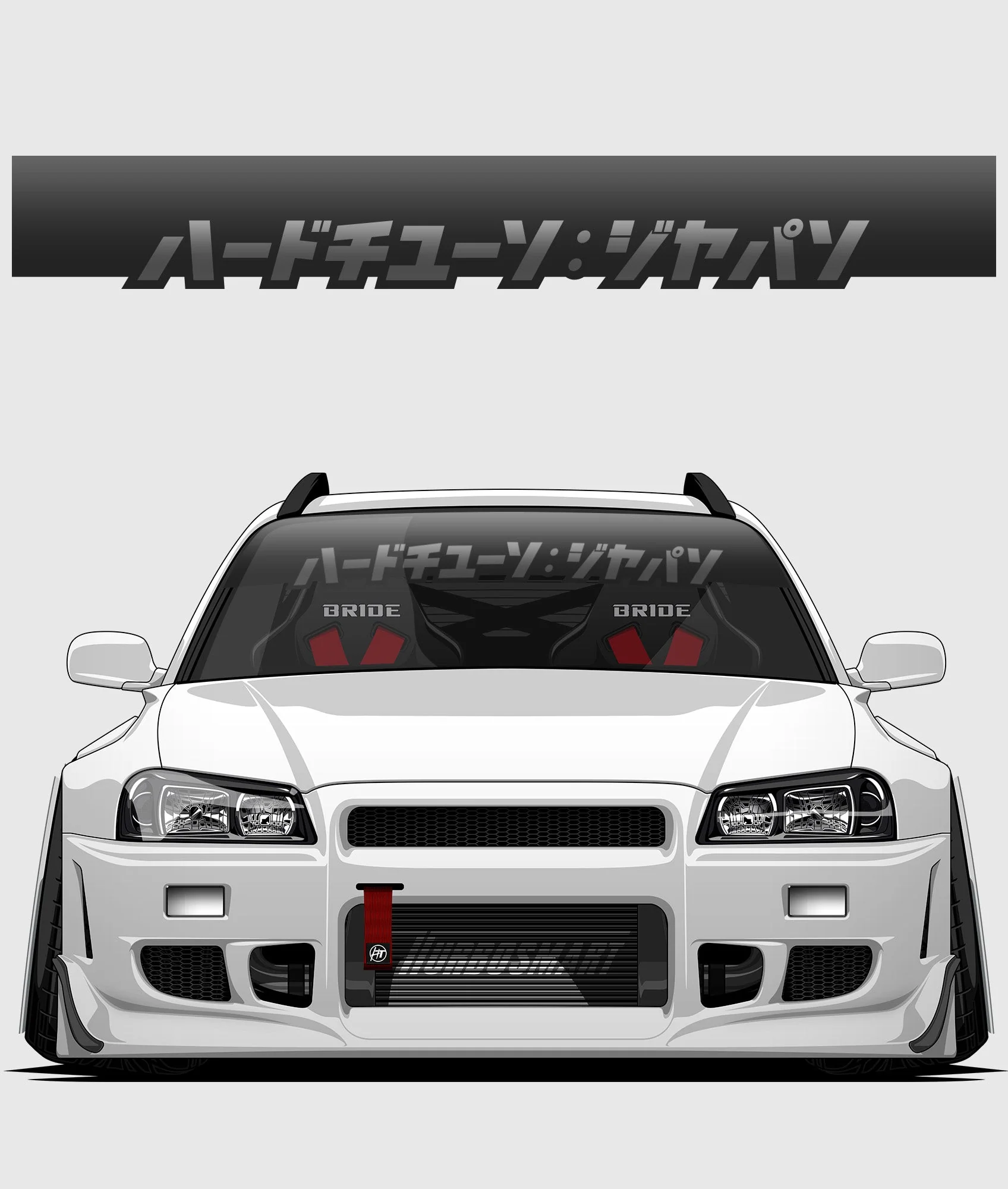 Hardtuned Kanji Window Banner - Solid - Image 25