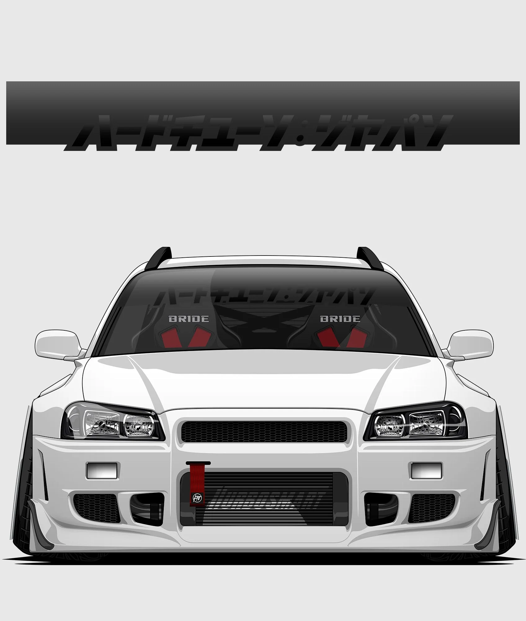 Hardtuned Kanji Window Banner - Solid - Image 26