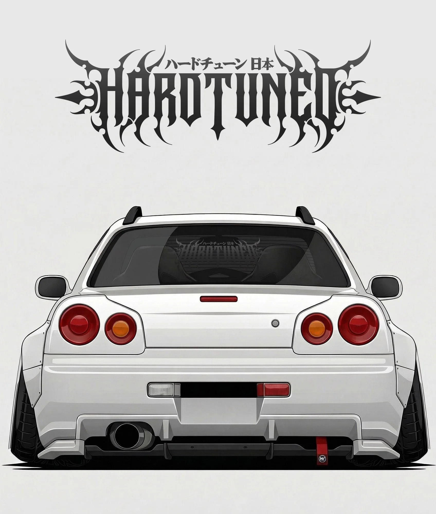 Hardtuned Metal Vinyl Sticker - Image 4