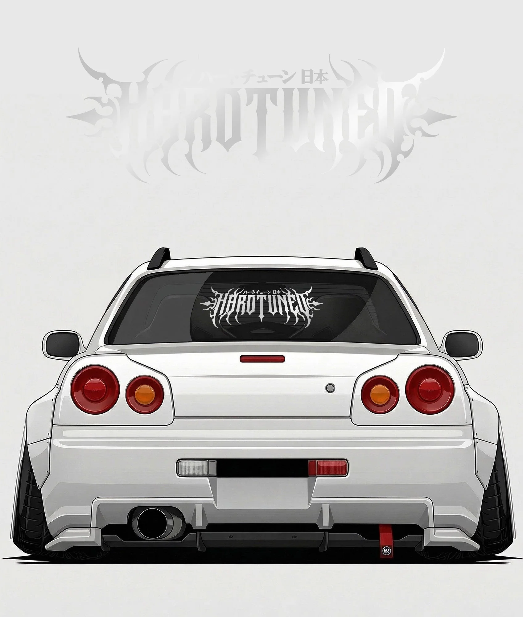 Hardtuned Metal Vinyl Sticker - Image 6