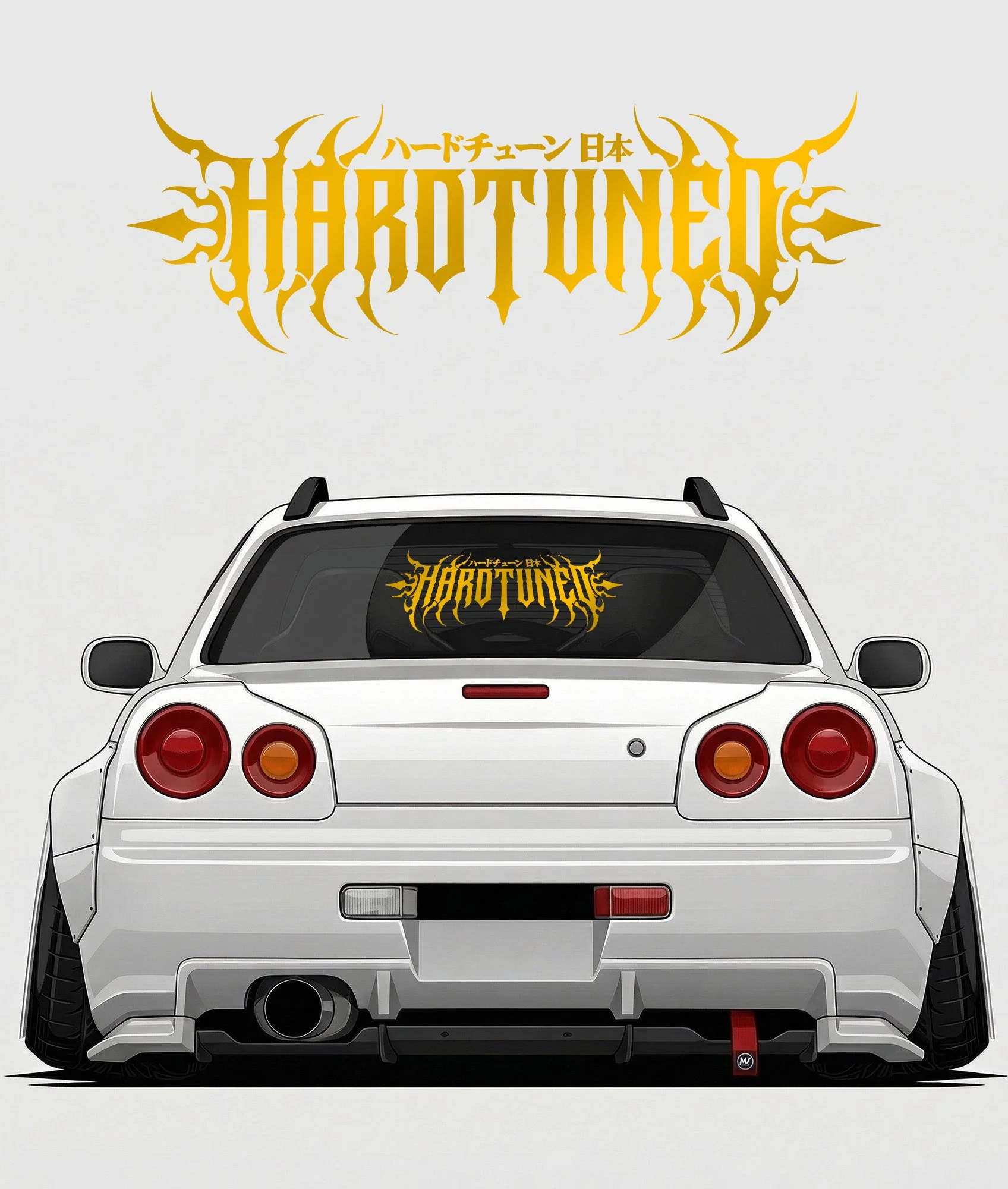 Hardtuned Metal Vinyl Sticker - Image 7