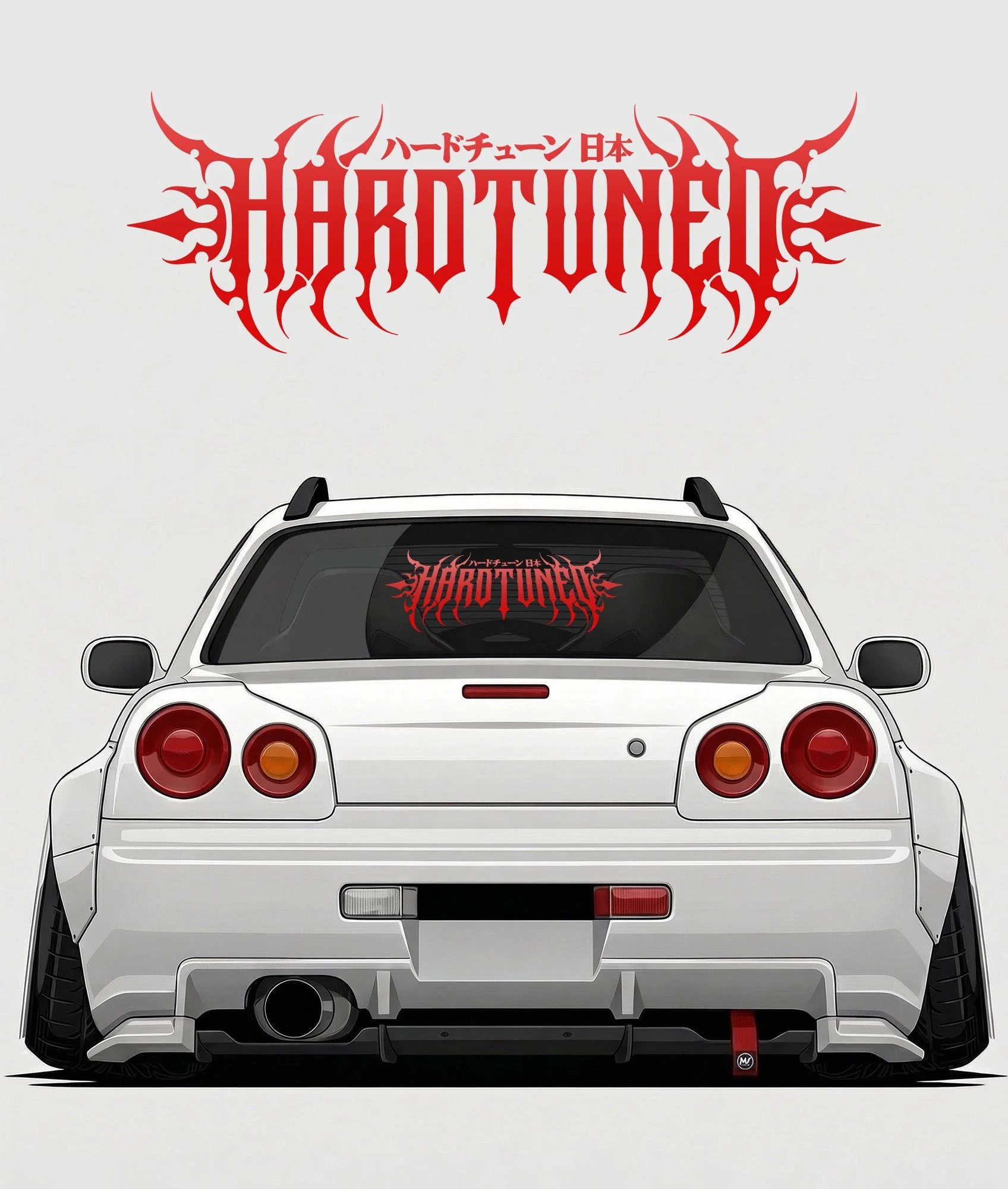 Hardtuned Metal Vinyl Sticker - Image 8