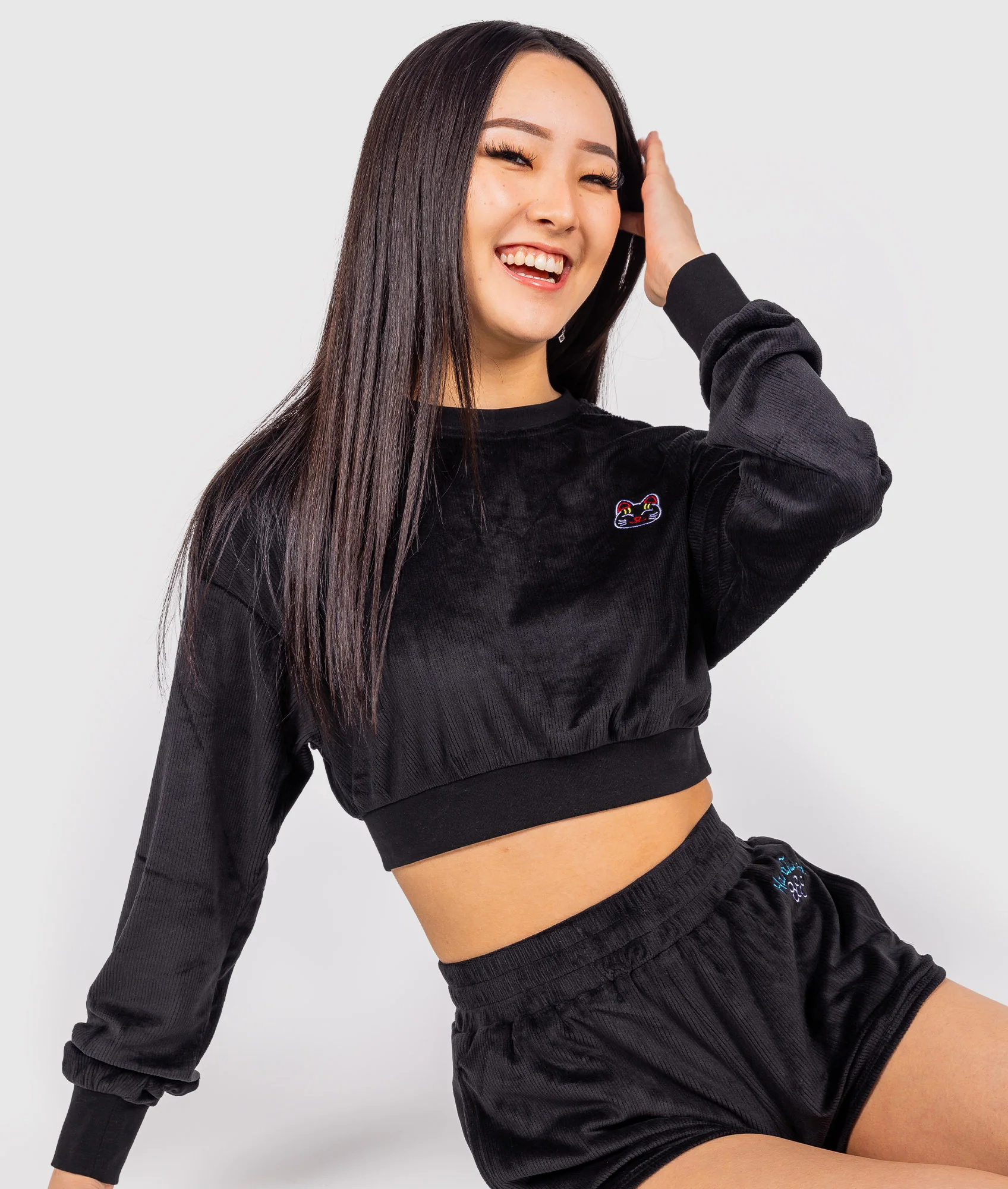 Lucky Kitty Corduroy Set - Image 4