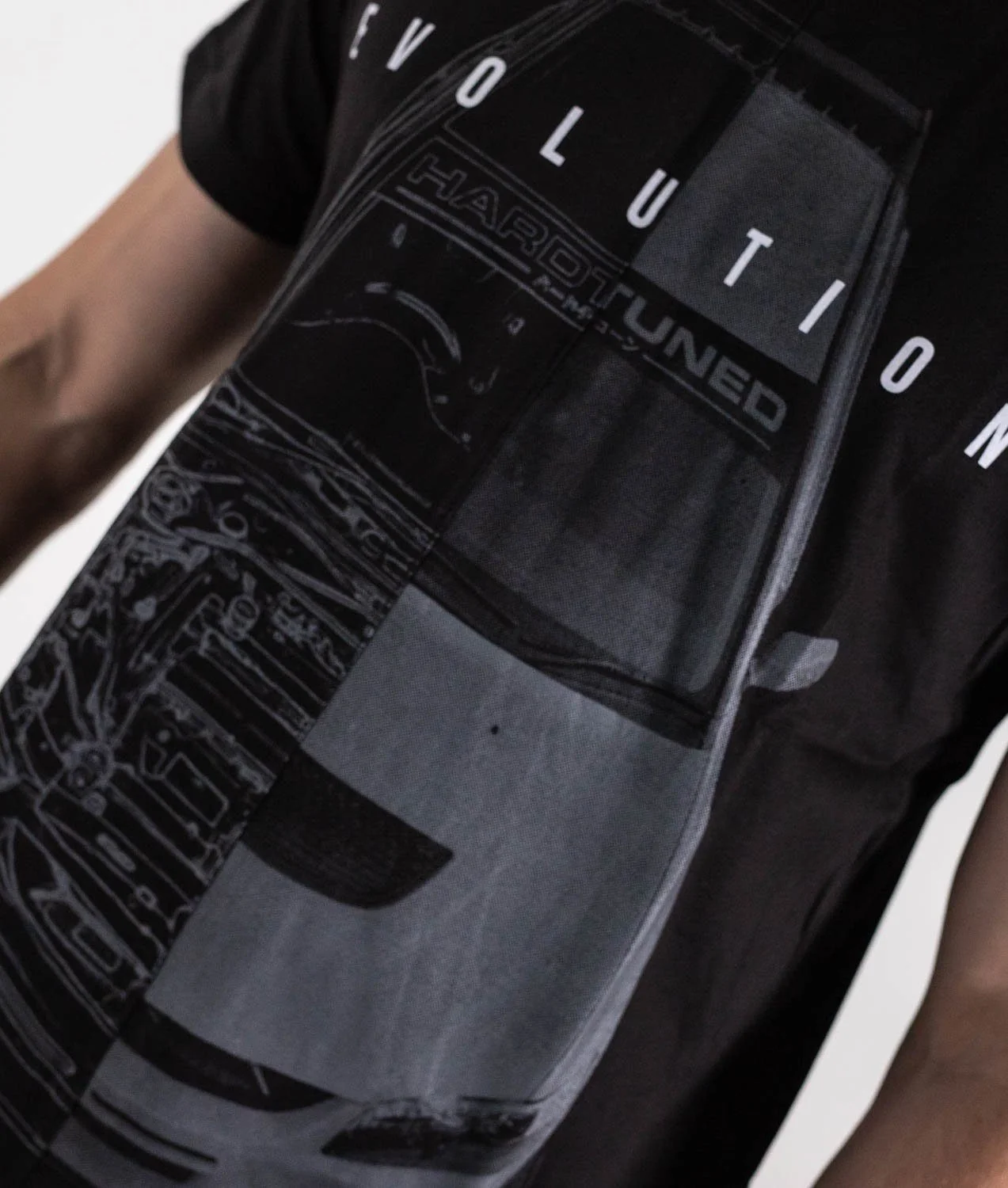 Mitsubishi Evolution 9 Split Tee - Image 4