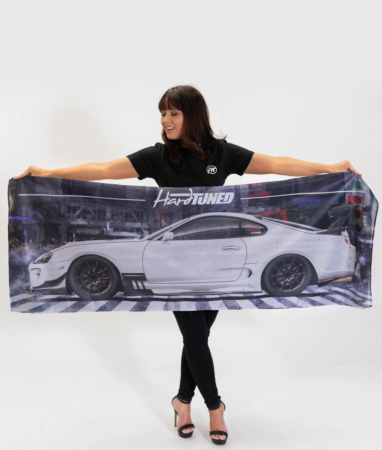 Toyota Supra MKIV Garage Flag - Image 2