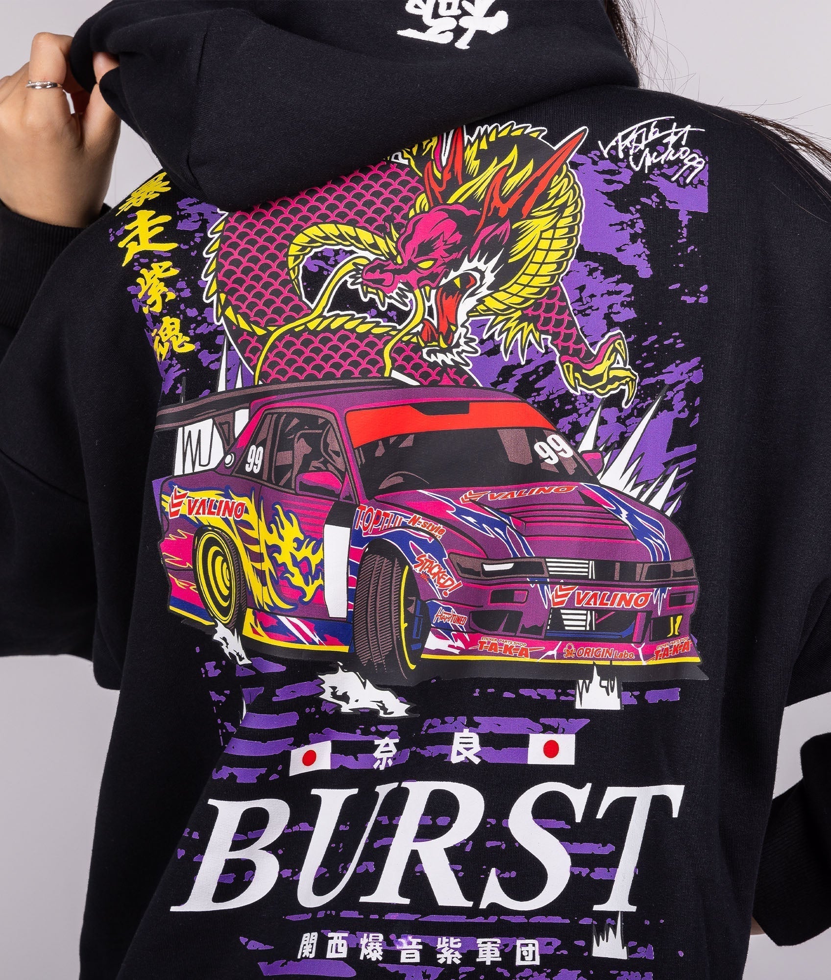 Women's Team Burst! Hoodie (Naoki Nakamura) - Image 3
